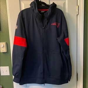 Nike NE Patriots Zip Up Hoodie
